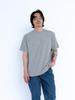 OVERTHEOIR Striped Pattern Cool Short-Sleeve Knit