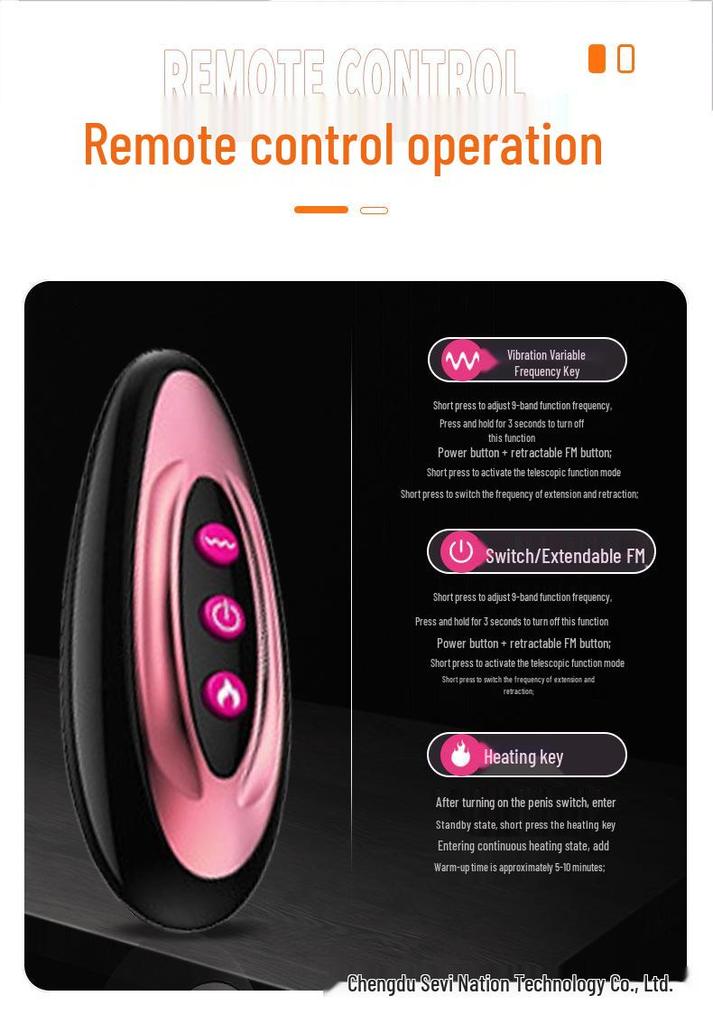 Telescopic Vibrating Licking Tongue Sex Toy for Couples