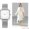 Top Women's Quartz Watches Square Analog Wrist Watches for Woman Simple Ladies Clock Gift reloj de