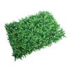 40x60cm Artificial Plant Mat Green Grass Square Plastic Simulation Lawn DIY Wall Panel With Small Flower Home Wall Decoration