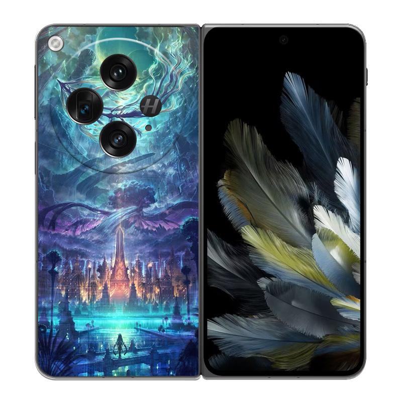 For Oneplus Open Case Marble Cover Phone Case For One Plus Open 5G Hard Plastic Back Protective Oneplus Open 7.82" Bumper Funda