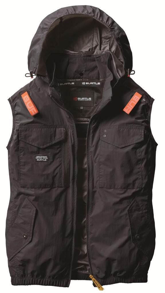 BURTLE Aircraft Tactical Vest for Spring and Summer Black AC1154 35 M (Unisex)