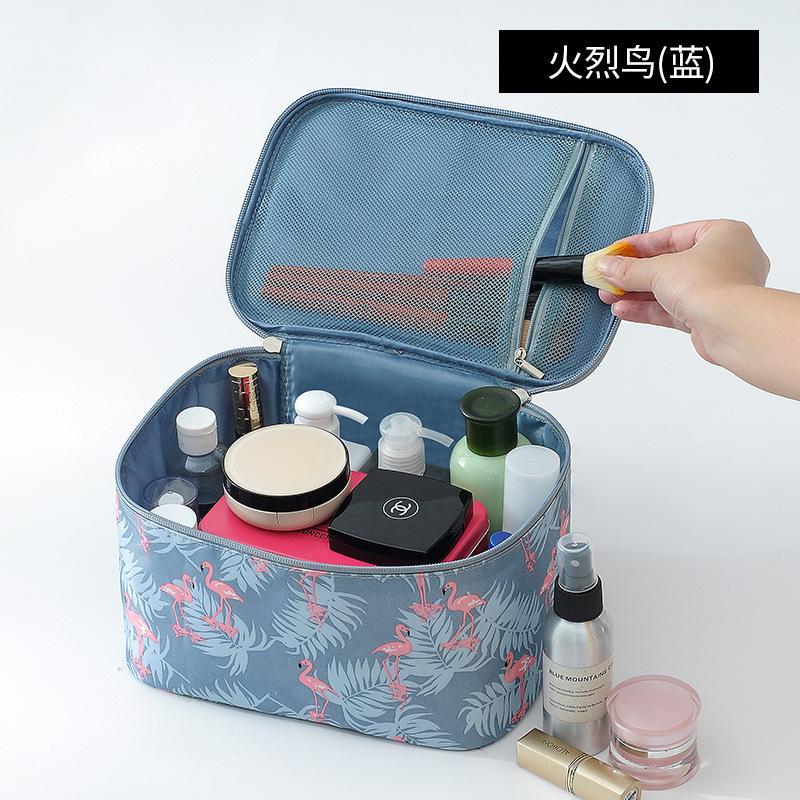 Large capacity travel cosmetic bag multi-functional storage box portable travel portable cosmetic storage box