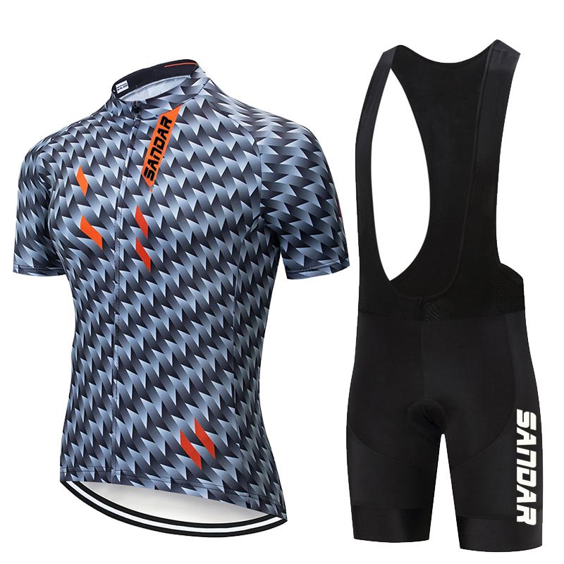 Cycling Jersey Set 2025 Men's Cycling Set Summer Outdoor Sport MTB Bicycle Wear Clothing Breathable Bike Cycling Clothes