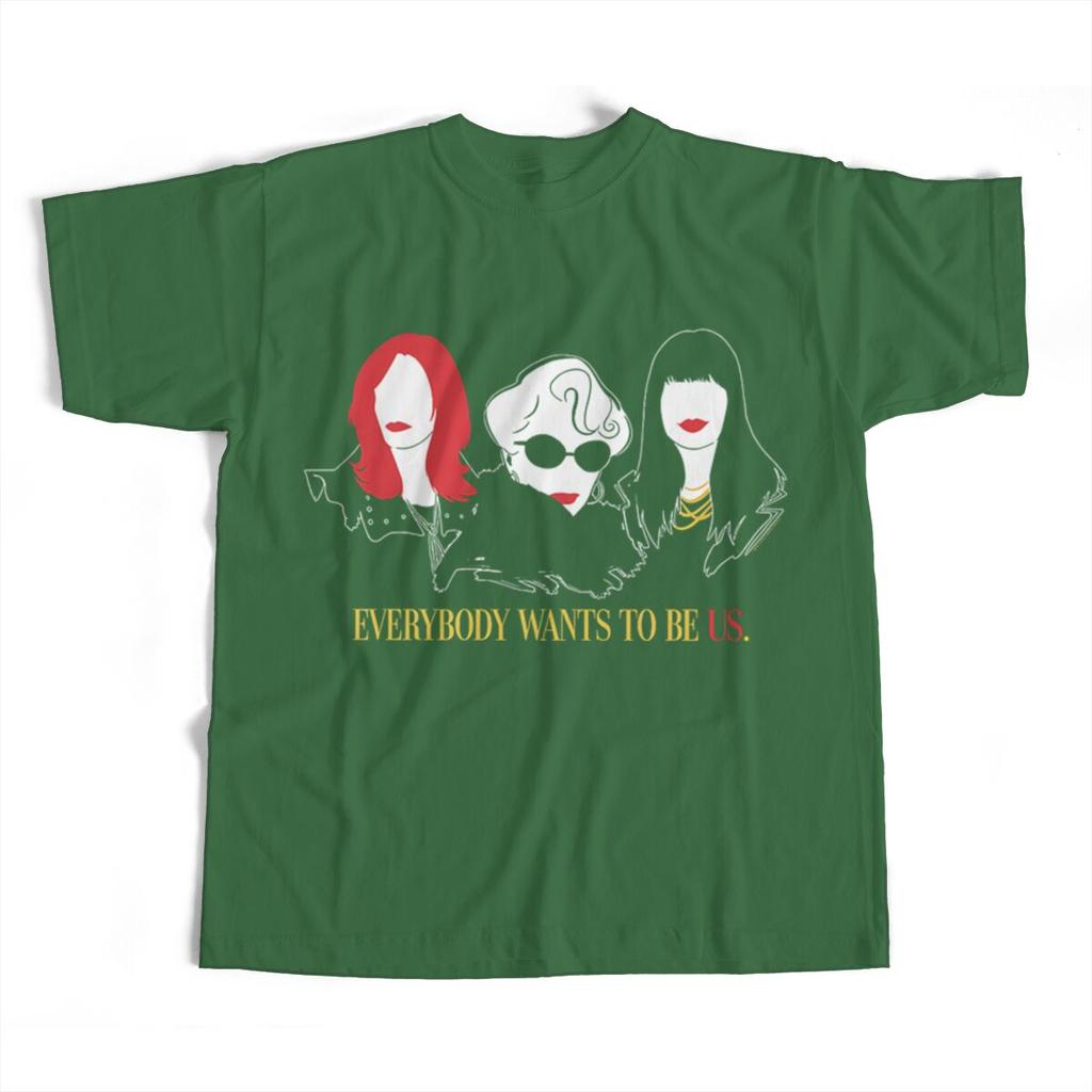 Harajuku American Style Retro Movie TShirt Women Classic Satirical Quotes Tees Crewneck 100 Cotton Streetwear