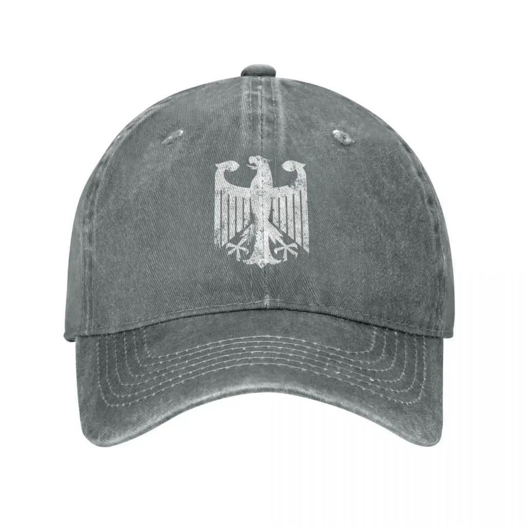 GerUnisexy Flag Washed Baseball Cap GerUnisex Eagle Stylish Hip Hop Dad Hats Summer Unisex Women Hunting Camping SunProof Baseball Caps