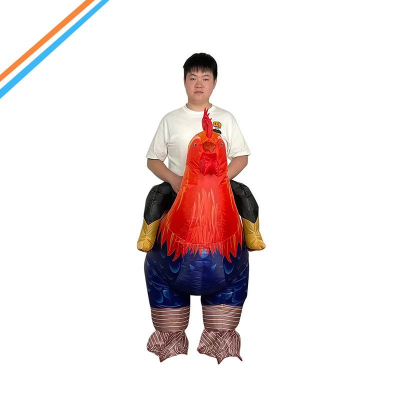 Rooster Inflatable Suit Doll Suit Doll Suit Mascot Costume Performance Suit Halloween Party Props