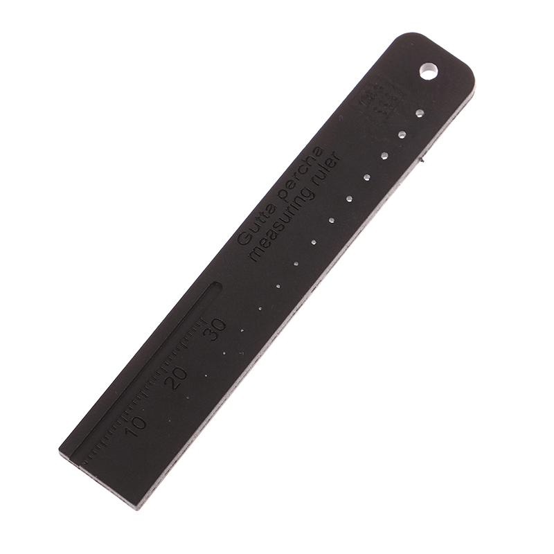 Règles endo dentaires pour jauge de point de gutta-percha, règle de mesure d'étalonnage, échelle de mesure de portée, instruments endodontiques, dentisterie