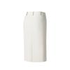 Anta Champion All-Weather Series Solid Color High-Waisted Comfortable Breathable Versatile Casual Long Skirt Women Skirts Wood-Color 162520207-1