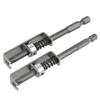 Spring Loaded Alignment Screwdriver For Plastic Woodworking Metalworking With Ergonomic Grip Aluminum Alloy Construction