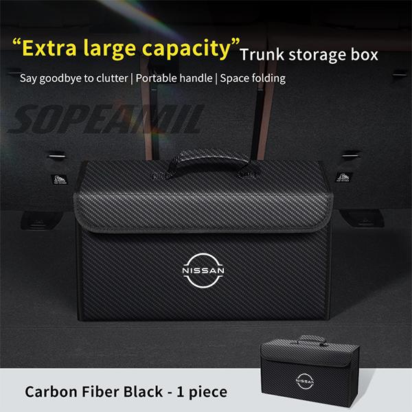 Jgtuh1 Car Trunk Organizing And Storage Box For Nissan Qashqai Juke X-Trail Patrol Note Leaf Altima Maxima Micra Murano Rogue Pulsar