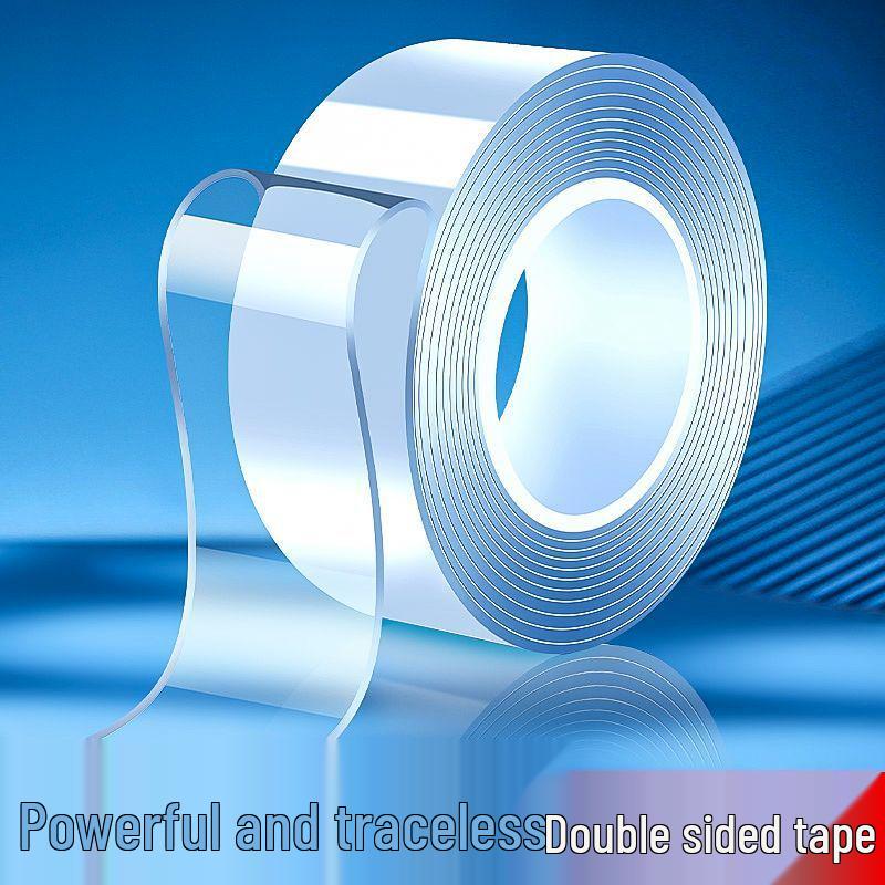 

Волшебный нано прозрачный двусторонний скотч - Прочный, не оставляющий следов, клей высокой вязкости для универсальной фиксации на стенах 1mm thick