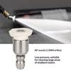 High Pressure Washer Turbo Nozzles 1/4'' Quick Connect Rotary Spray Jet Tip For Car Cleaning Patio - Efficient Cleaning