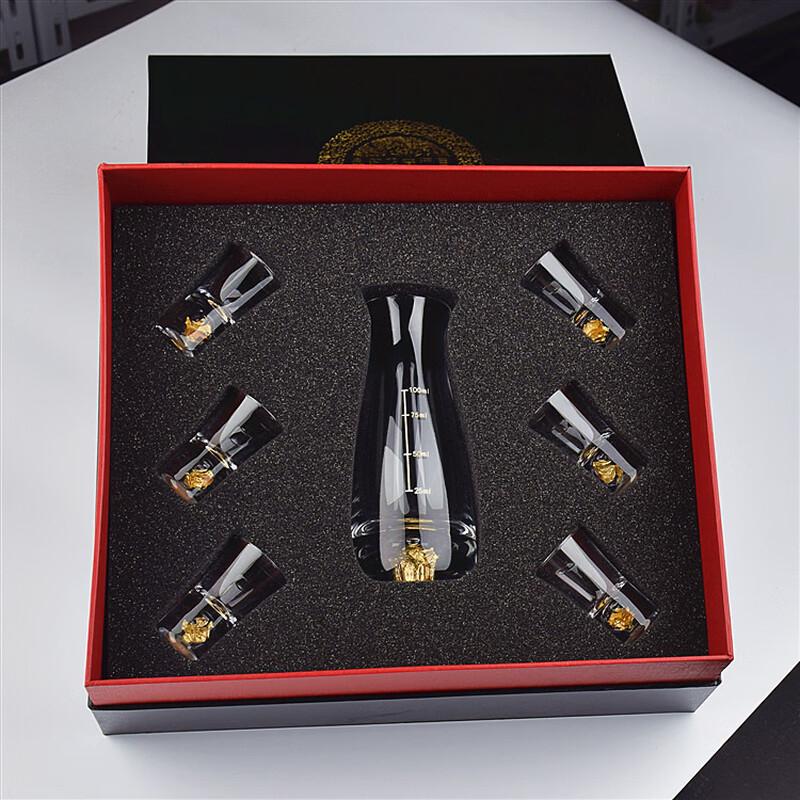 

LISM Gold Foil Liquor Glass Gift Set