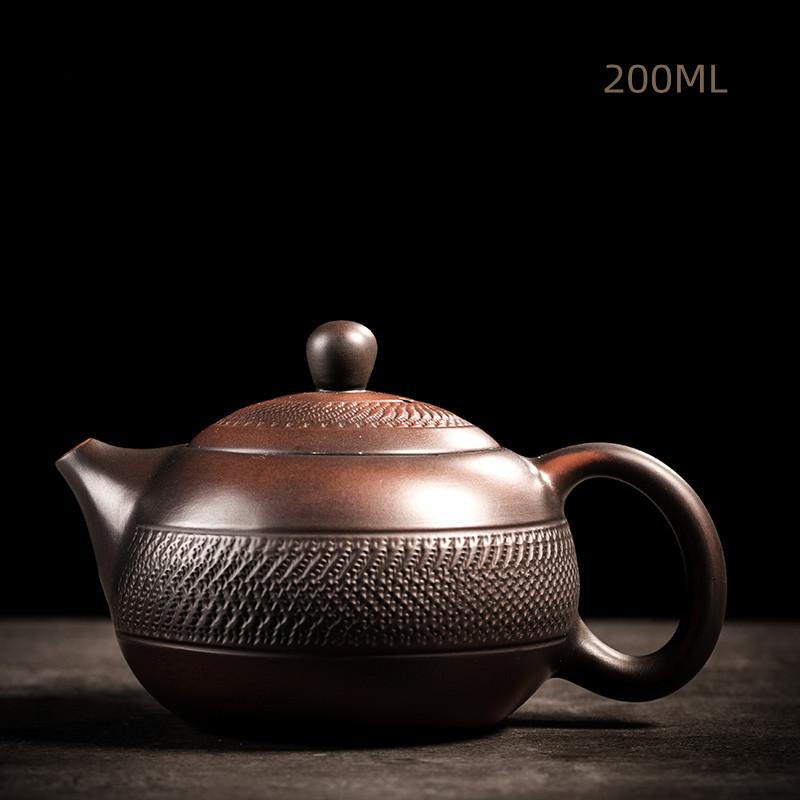 Jianshui Purple Pottery Pot Ceramic Kung Fu Teapot Tea Kettle Handmade Teapot Tea Maker Tea Set Small Teapot  Teawater Sets