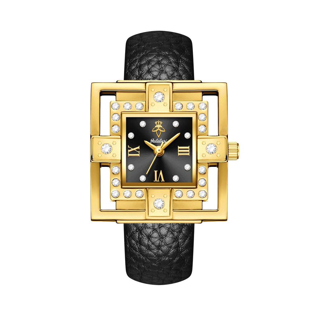 Yalalusi Integrated Bracelet Ladies Watch Light Luxury Business Waterproof Quartz Watch