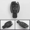 Carbon Fiber Style Car Key Cover Case For Mercedes Benz A B C E CLA GLA S Class W204 W203 W211 W212 W176 AMG Auto Accessories
