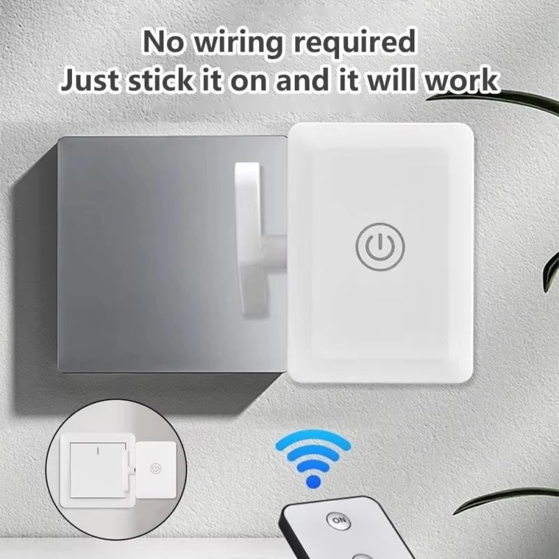 Wireless Control Light Switch Off Tool Automatic Button Pusher Intelligent USB Rechargeable Lazy Remote Control Switch