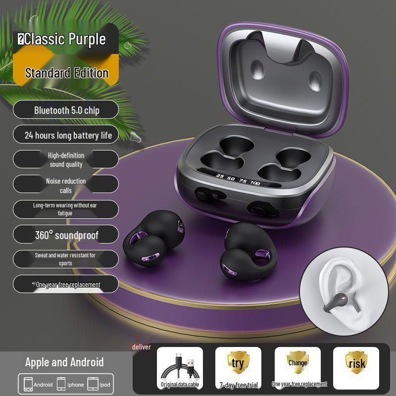 

JX80 True Wireless Bluetooth Earbuds: Painless Fit, HD Sound, Long Battery Life