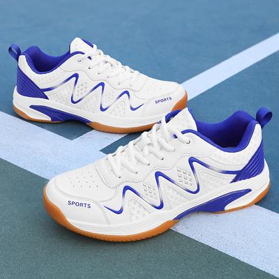Herren Badminton Schuhe Rutschfest - Sportschuhe Indoor und Outdoor langlebige Sportschuhe für Vereinsspiele und Tischtennis, neues Design