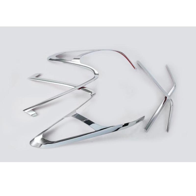 Car Body Styling ABS Chrome Trim Tail Light Rear Back Frame Trim Lamp Cover Parts For Honda CRV CR-V 2017 2018