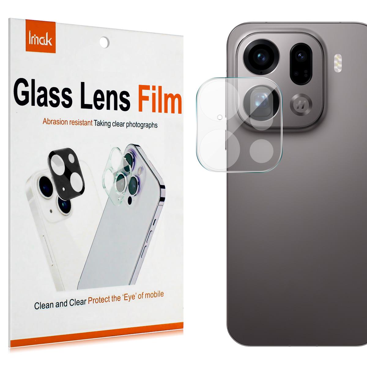 

Для OPPO Find X9 Pro 5G Стекло IMAK Стекло высокой четкости Пленка для линз Черная версия OPPO Find X9 Pro 5G