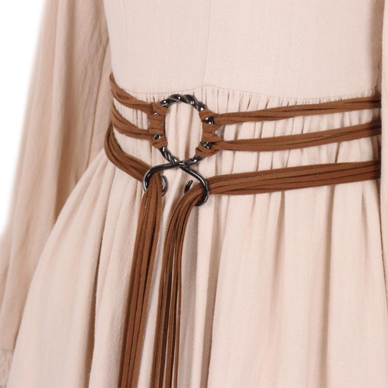 Victorian Nordiac Belt For Renaissances Event Cosplay Costume Accessories Rope Belt for Theme Party Dressingup Accessory