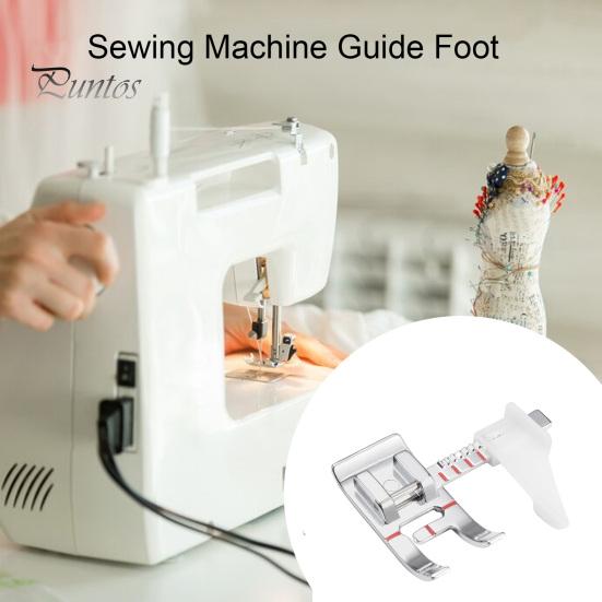 Sewing Machine Presser Foot Adjustable Guide Snap-On Stainless Steel Quilting Patchwork Stitching Low Shank Domestic Sewing Machine Feet
