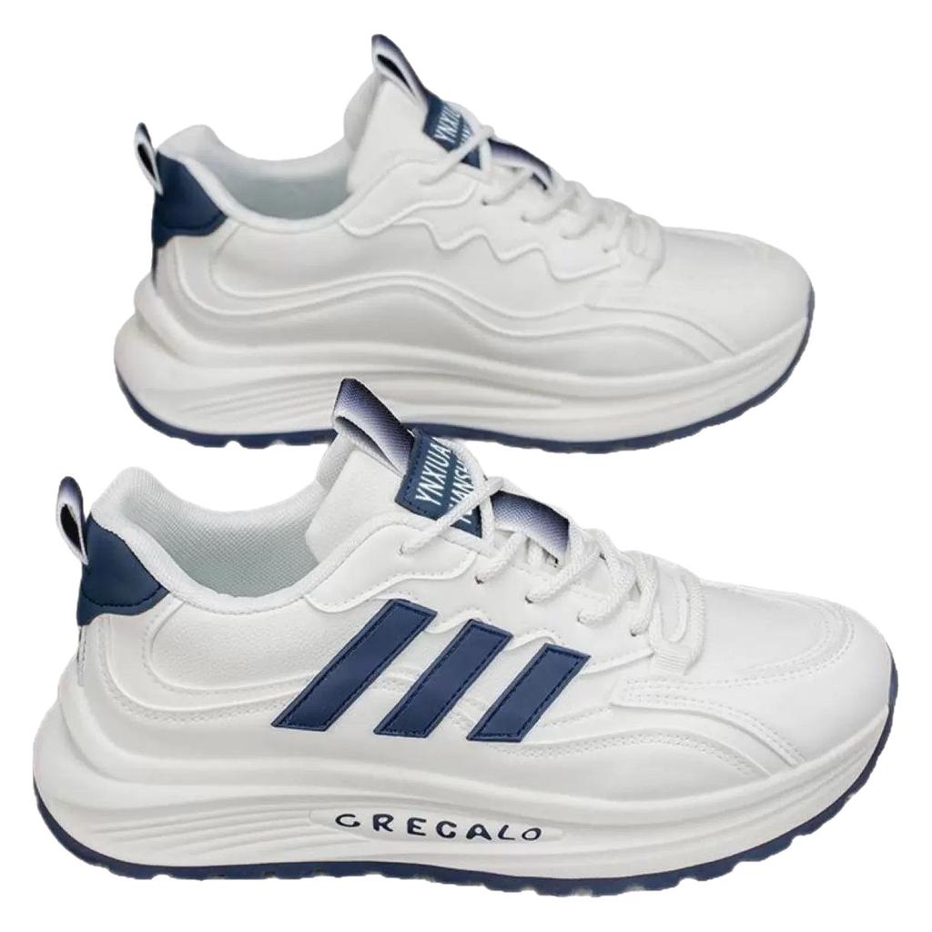 High-end winter new thick-soled jogging color matching niche design casual sports shoes