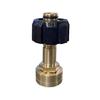 Multiuse M22-14mm Brass Female Hose Adapter Hose Fittings for 3/4inch Garden Hoses Pressure Washers and Cleaning Tool