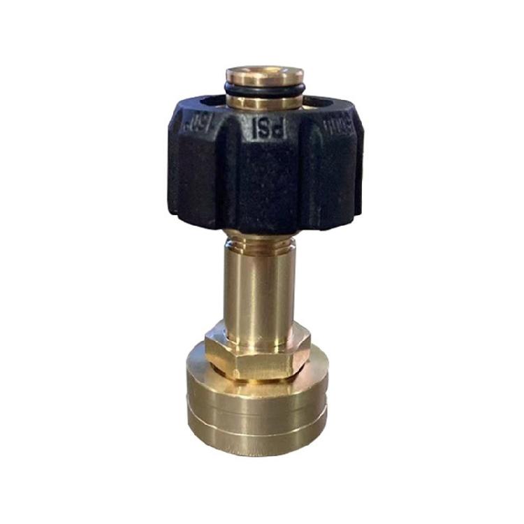 Multiuse M22-14mm Brass Female Hose Adapter Hose Fittings for 3/4inch Garden Hoses Pressure Washers and Cleaning Tool