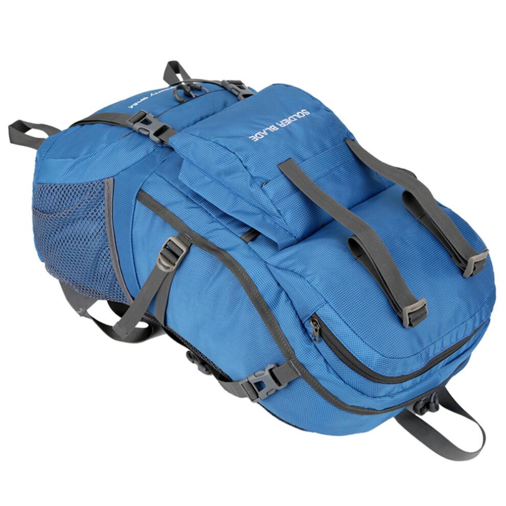45L Waterproof Camping Hiking Backpack, 30x18x50cm, Multiple Colors