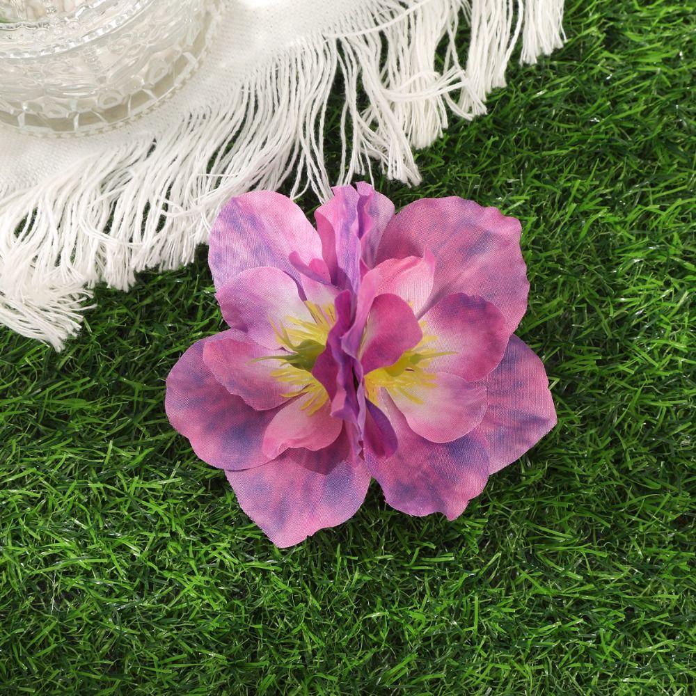 Bohemian Style Simulation Flowers Hair Clip Sweet Sweet Barrettes Floral Duckbill Clip  Wedding