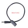 Type C to DC5.5x2.5mm Connectors Power Cable Fast Charging Cord 9V/12V/15V/20V Output Voltages for Routers LED Light