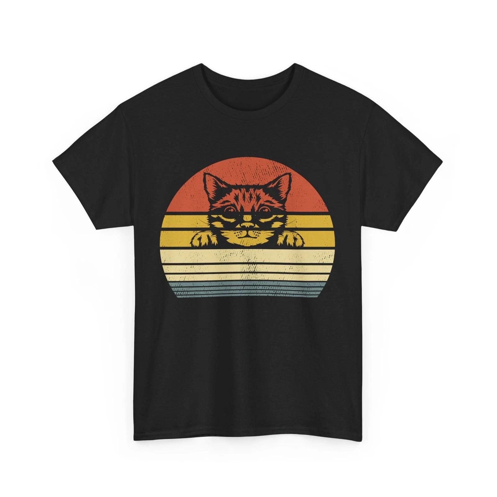 Cat Kitten Lovers Kitty Cats Owner Women Men Vintage T shirt 2XL