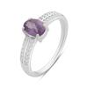 Silver Ring with Alexandrite 1.428ct, Item Weight 2.16 Gr (2195740)
