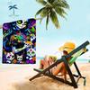 Halloween-themed beach towel, a must-have for beach vacations - ideal for beach swimming, outdoor camping and travel the perfect