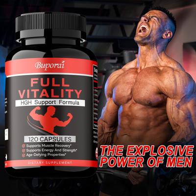 Full Vitality – Stamina and Energy, Formula for Male Growth Hormone