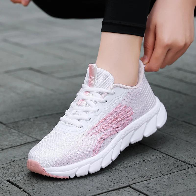 2025 Women's Sneakers Running Shoes Lightweight Trainers Breathable Walking Shoes Outdoor Comfortable Athletic for Men Zapatos