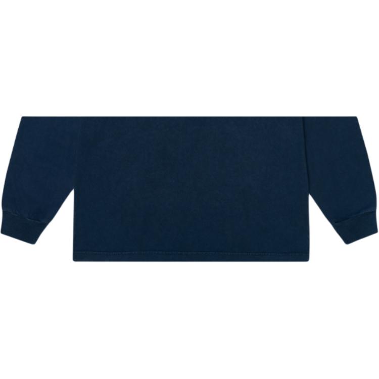Palace Micro Pigment Long-Sleeve Navy Unisex Tops Blue P28ES004