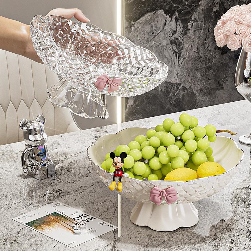Rotating Luxury Fruit & Snack Bowl for Home or Coffee Table