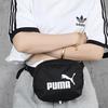 Puma Fabric One Shoulder Crossbody Fanny Pack Regular Unisex Black (Unisex) Fanny Packs 076908 01