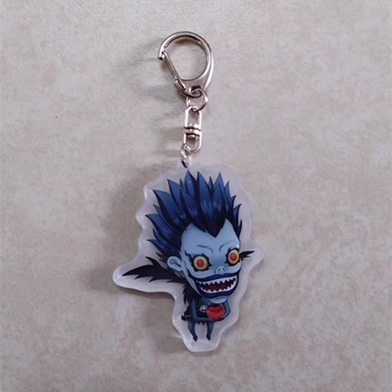 Death Note Notebook PU Leather A5 B5 Size Anime L Light Yagami Ryuk Cosplay Gift Diary Journal with Free Necklace Chain