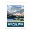 Railway Museum Sweeping Skies North Wales Print
