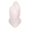 Pink Quartz Stone Crystal Energy Stone Handicraft Ornament for Desk Decoration Meditation Spiritual