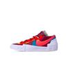 Sacai Blazer Low Kaws Red Blue