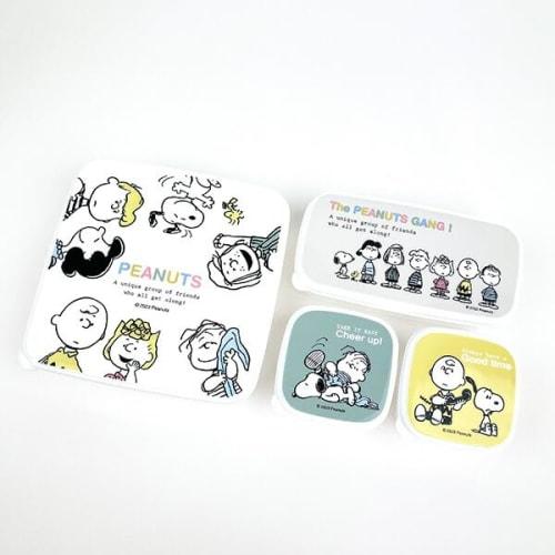 Snoopy" BT Seal Container 4-Piece Set - B SN-308