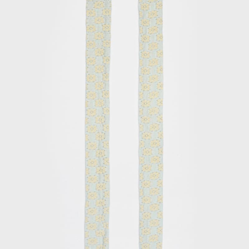 Eireve FLORAL LACE LONG SCARF (MINT MIX)