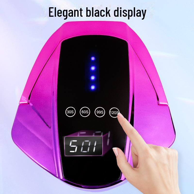 96W Rechargeable Nail Light Therapy Machine for High-Power Gel Drying
