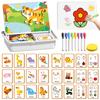 Children's Puzzle Facial Features Magnetic Puzzle Magnetic Patch Replacement Toy Puzzle